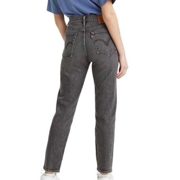 Levi's Icon Fit High Rise Premium Denim Washed Black - Picture 7 of 13